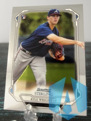 2019 Bowman Sterling Rookies #BSR-60 Kyle Wright RC Atlanta Braves